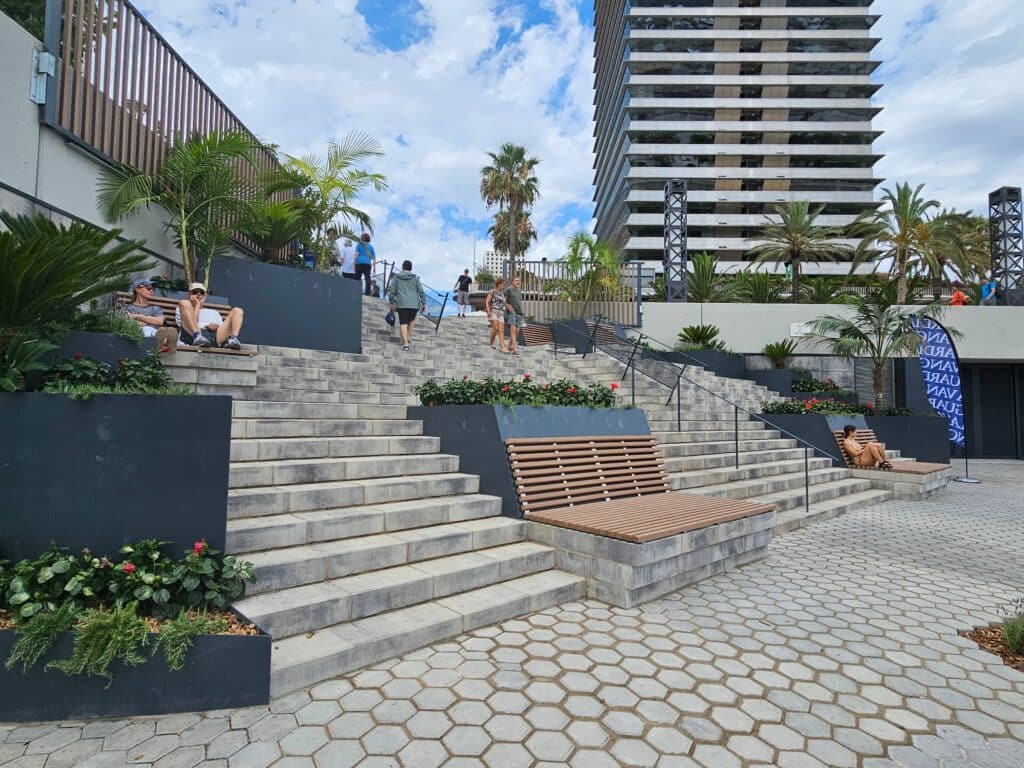 Escaleras de la calle